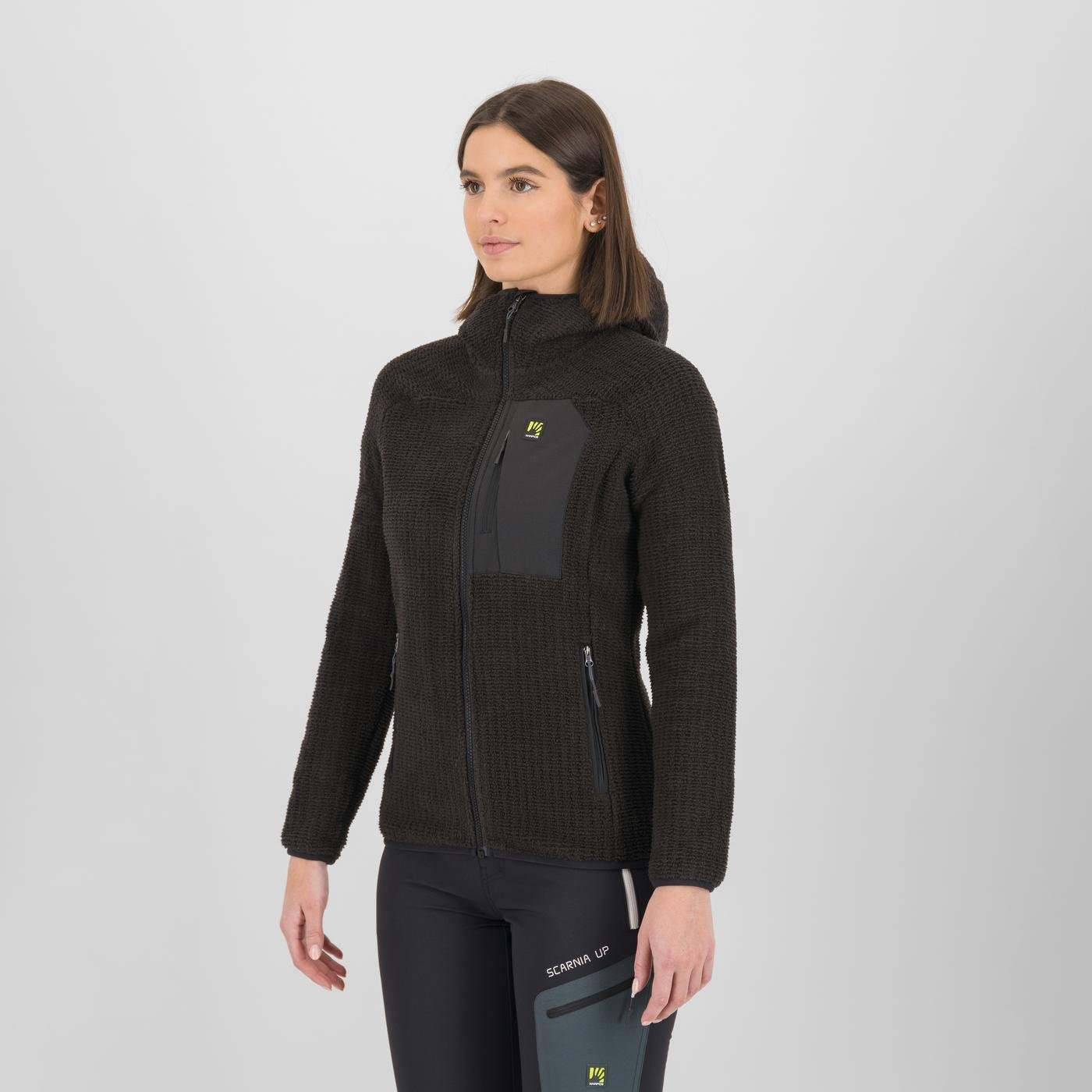 ROCCHETTA EVO HOODIE W FLEECE BLACK | 2532096-400N 2026 