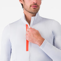 MAILLOT THERMIQUE ENTRATA   Couleur : GRIS ARGENTÉ/ORANGE BRILLANT  | 4523512-870    2026