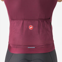 MAILLOT ESPRESSO Couleur : BORDEAUX PROFOND/LUNE ARGENTÉE  | 4524007-625  2026