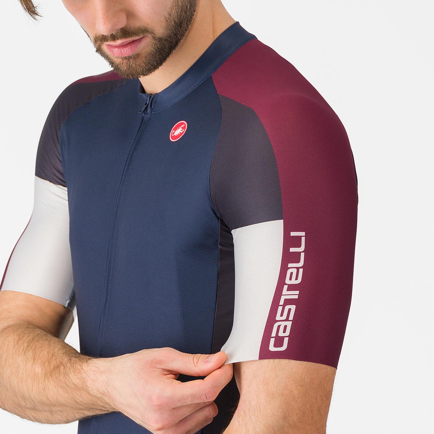 ENTRATA 6 JERSEY Color: BELGIAN BLUE/DEEP BORDEAUX-SIL | 4525014-424 2026