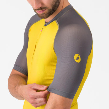 UNLIMITED ENDURANCE 3 JERSEY   Couleur : MANGO MOJITO/SMOKY GRAY-ELMWOO  | 4526026-712