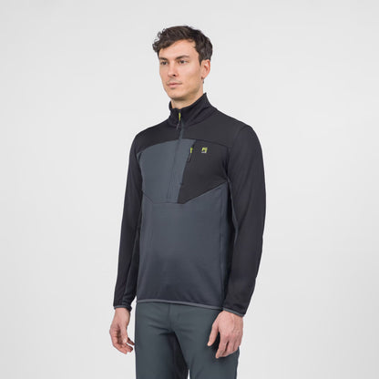 POLAIRE BIGONTINA DEMI-ZIP       WOODL.GRIS/NOIR | 2531125-401n      2027