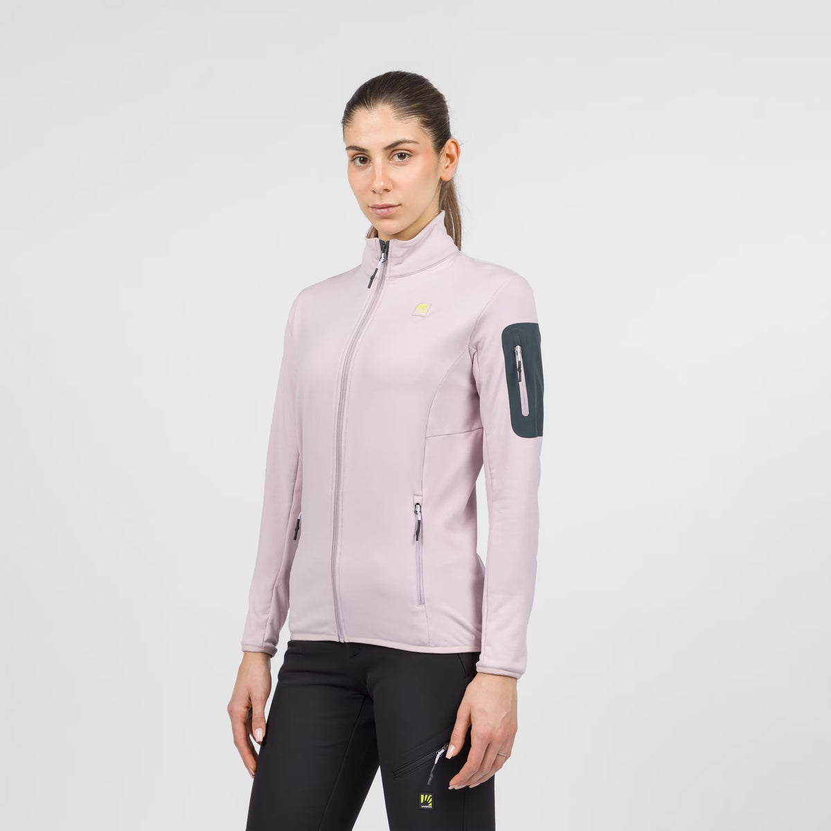 ROCCHETTA EVO W FLEECE GLOSSY WHITE/BLACK | 2532097-150 2026