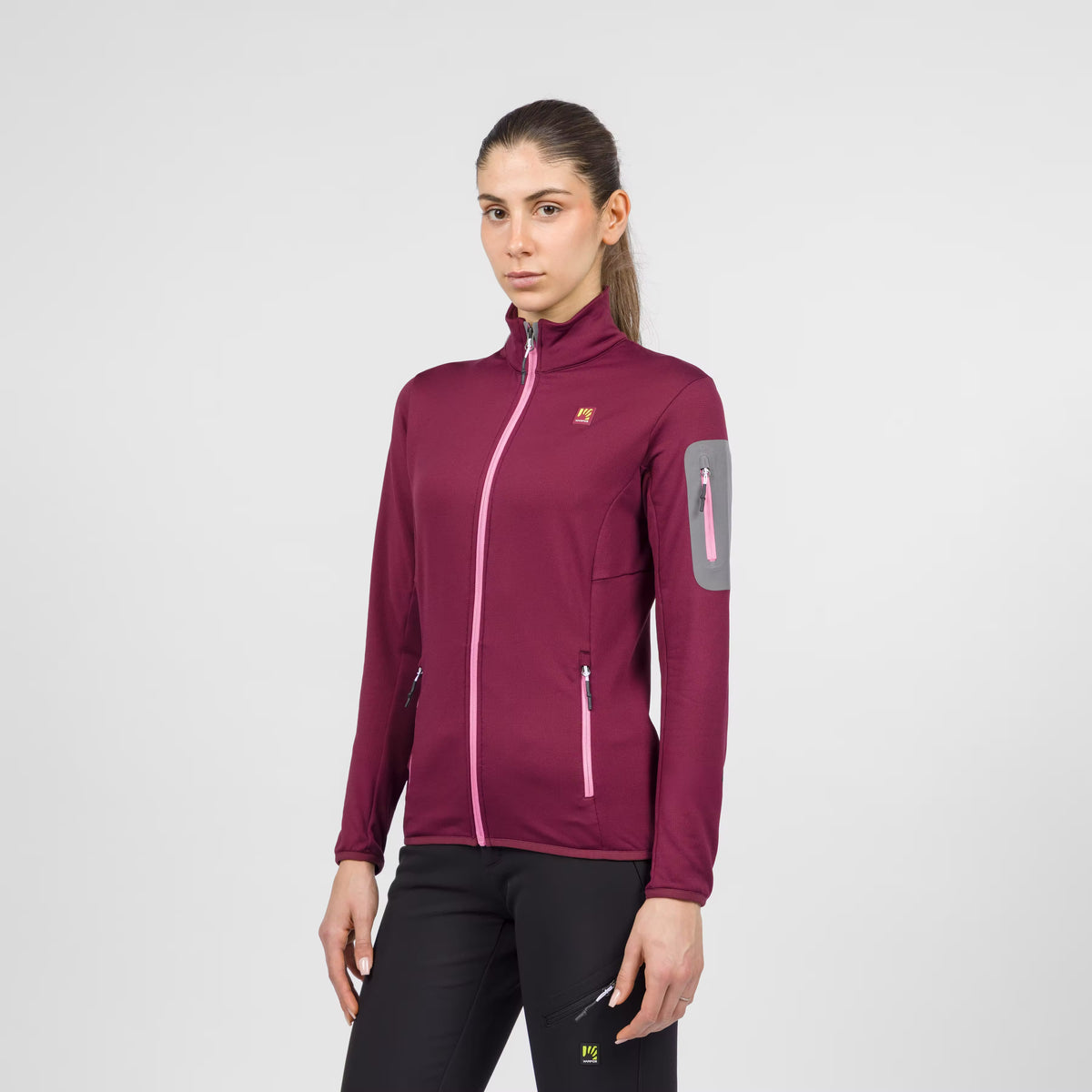 ROCCHETTA EVO W FLEECE GLOSSY WHITE/BLACK | 2532097-150 2026