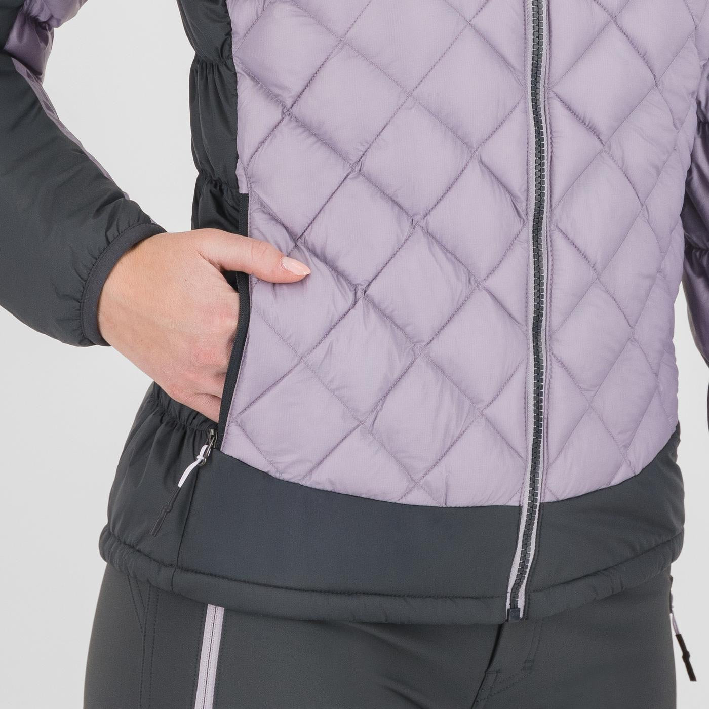 VESTE LASTEI ACTIVE PLUS W  LAVANDE/BOIS GRIS | 2500581-048    2026