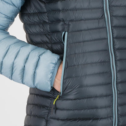 ALAGNA DOWN JACKET WOOD GREY/SMOKE BLUE | 2511021-008 2026 