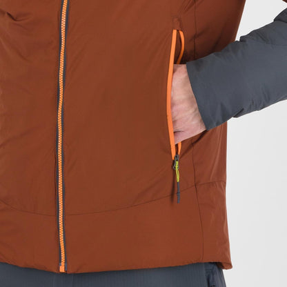 VINSON EVO JACKET MAHOGANY/GREY WOOD | 2511023-022 2025-26 