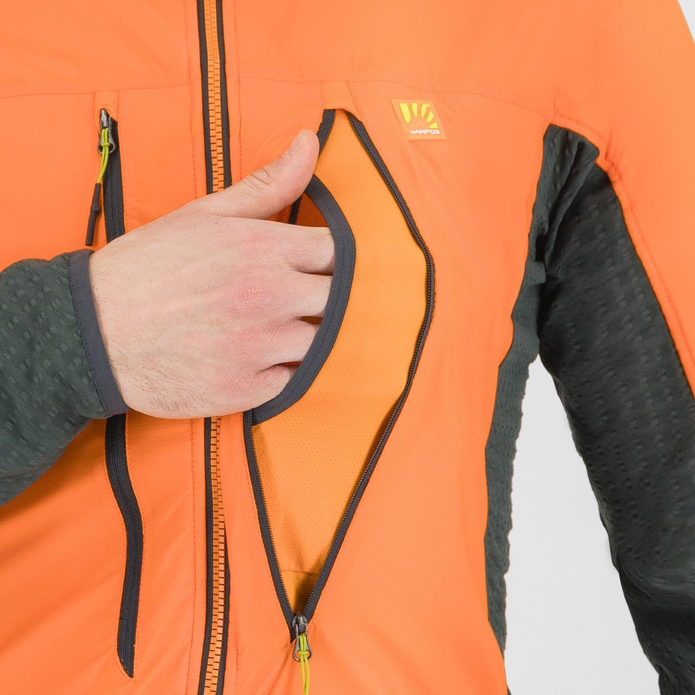ALAGNA PLUS 2.0 JACKET VIBR.ORANGE/WOODL.GRAY | 2511040-023 2025-26