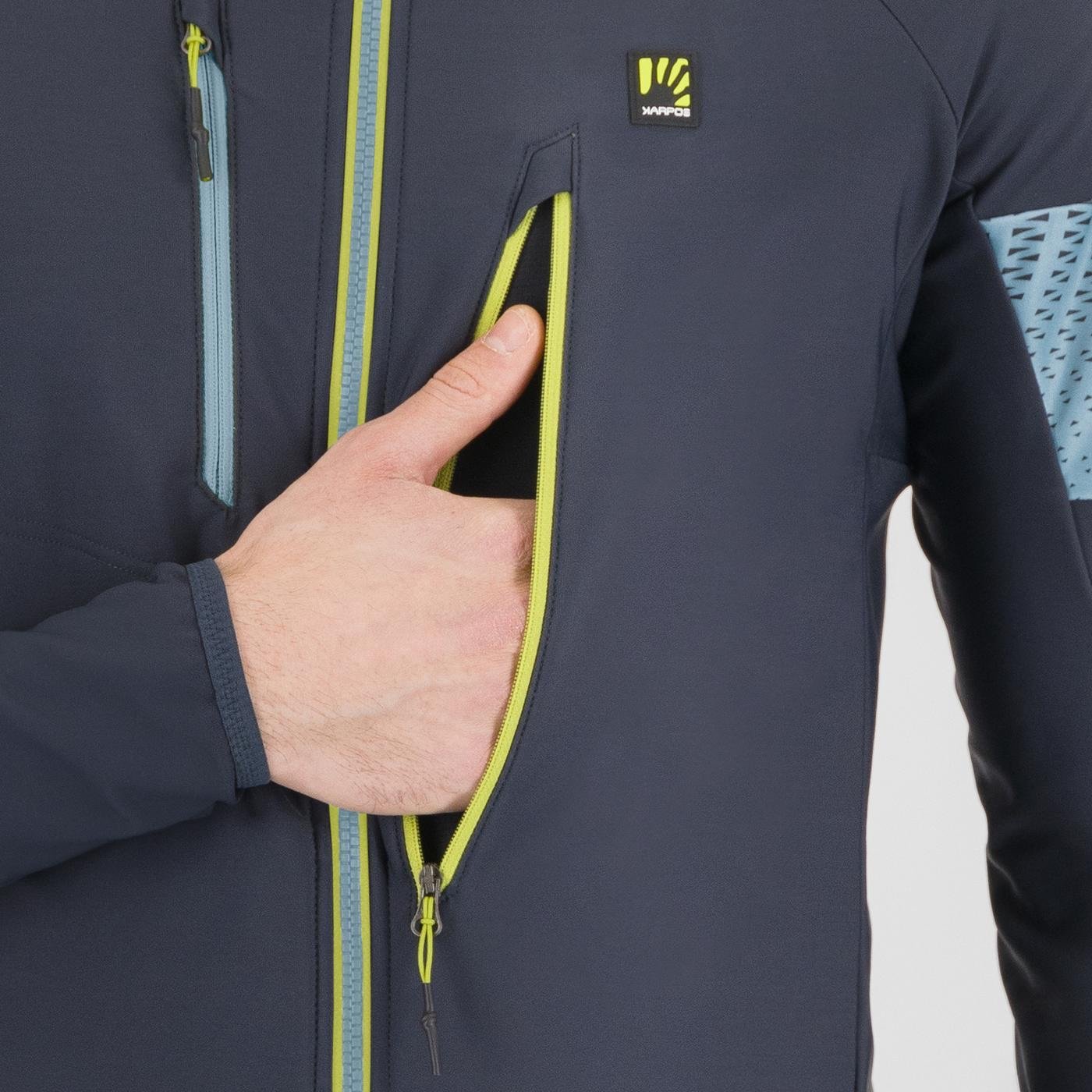 ALAGNA 2.0 JACKET WOODL.GRAY/SMOKE BLUE | 2511041-008 2025-26