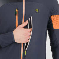 ALAGNA 2.0 JACKET WOODL.GRAY/VIBR.ORANGE | 2511041-023   2025-26