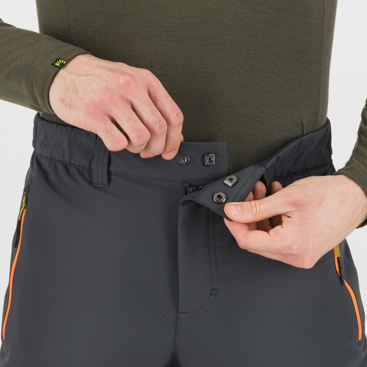 SCARNIA UP PANTS  WOODL.GRAY/VIBR.ORANGE | 2521057-023    2026