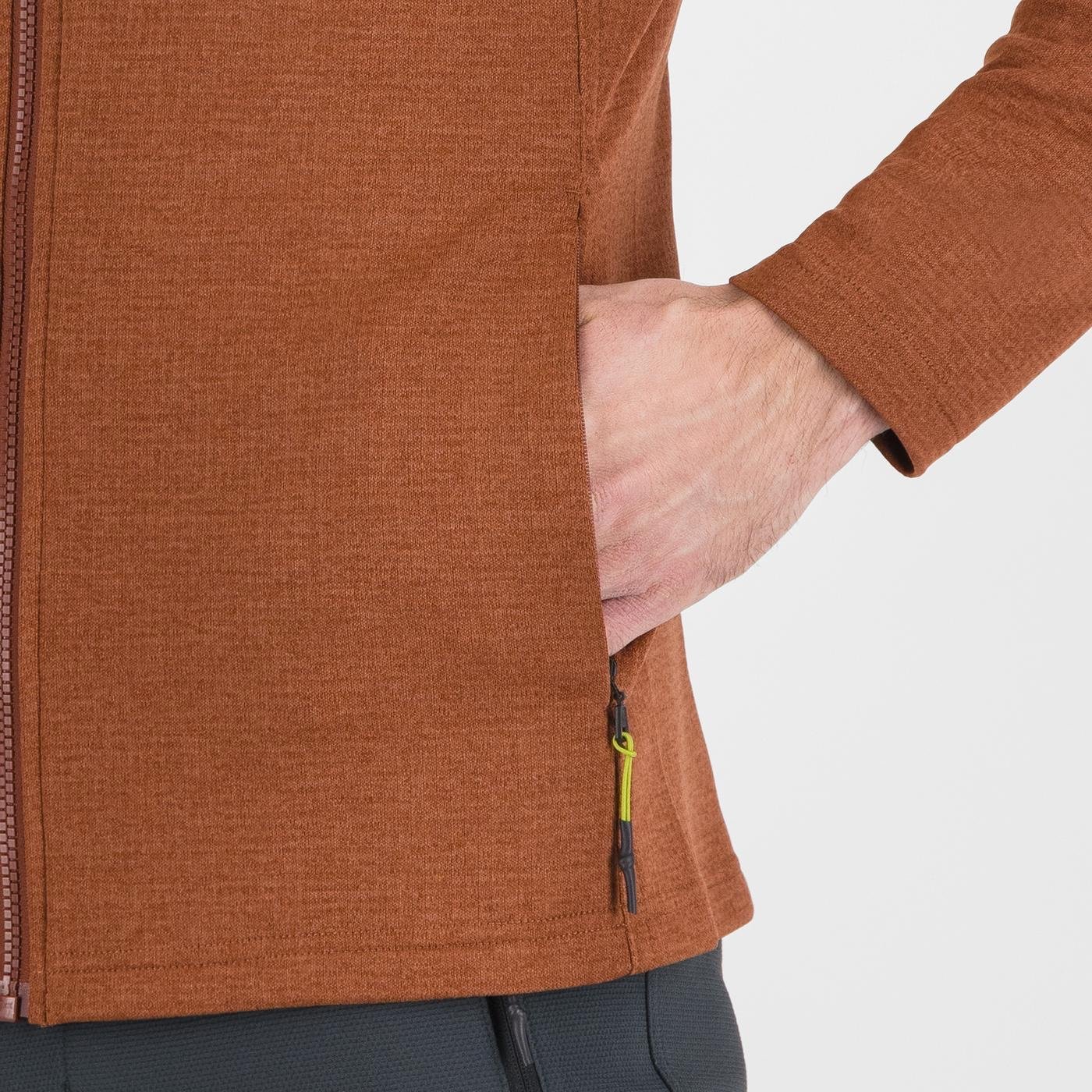 PIZZOCCO MAHOGANY FULL-ZIP FLEECE | 2531075-022 2026