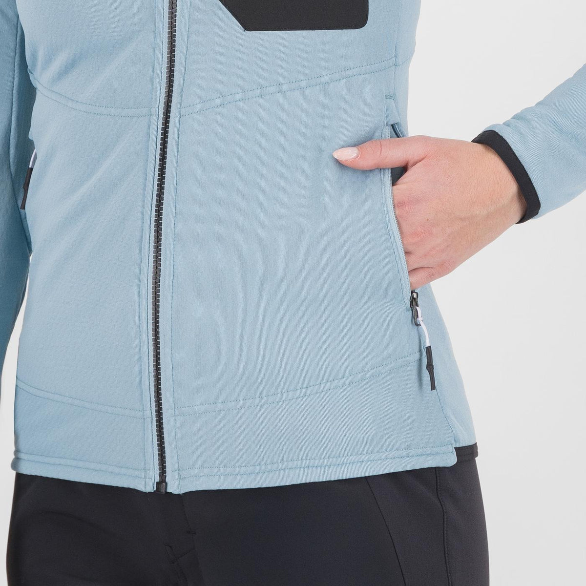 ANTERMOIA HOODIE W FLEECE   FORGET/BLACK | 2532094-065  2026-27