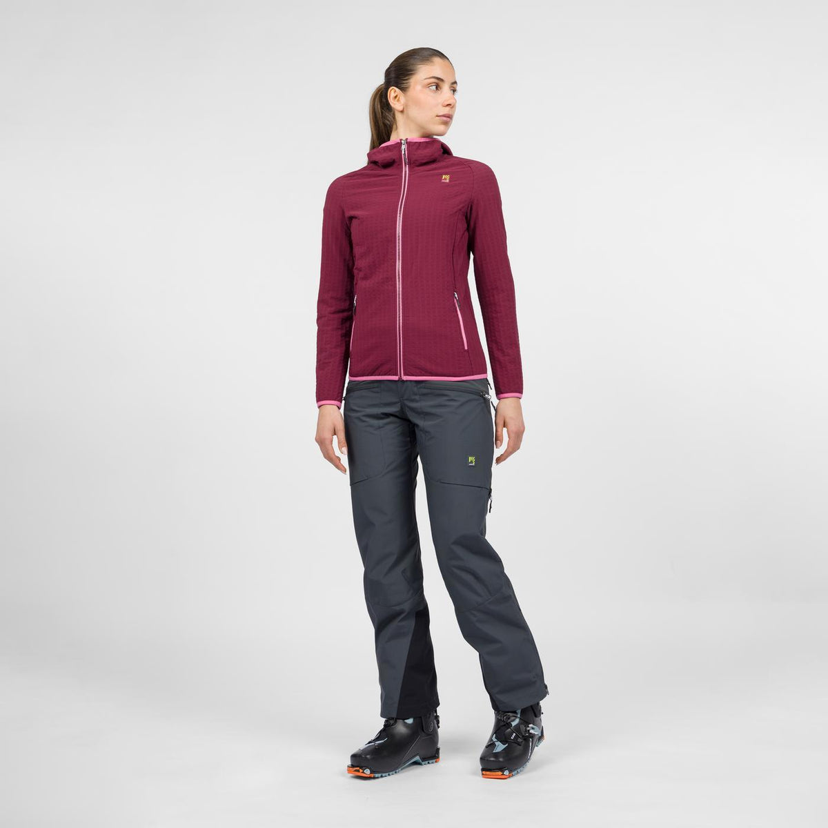 MARMOLADA EVO HOODIE W FLEECE    CRIMSON/PINK POWER | 2532115-080     2026-27