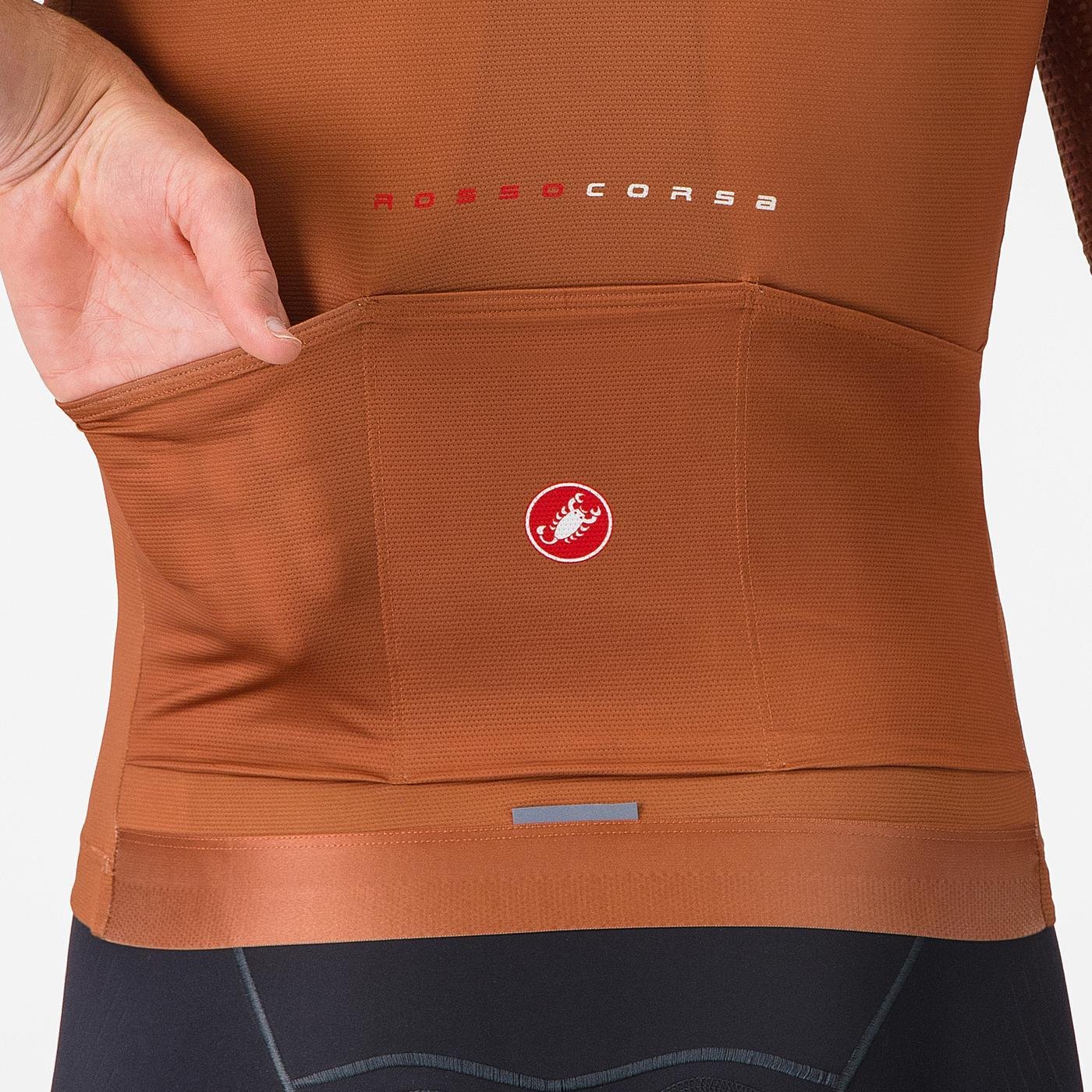 AERO RACE 8S JERSEY Couleur : MOCHA  | 4525010-245