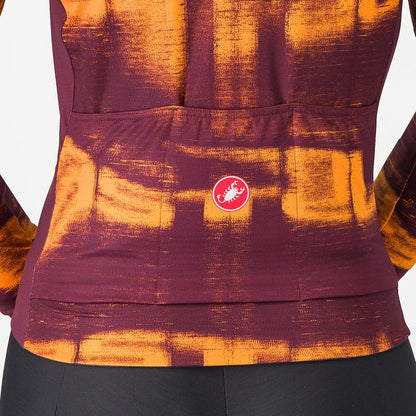 BLUR THERMAL JERSEY Color: DEEP BORDEAUX/VIVID ORANGE | 4525537-625 2026