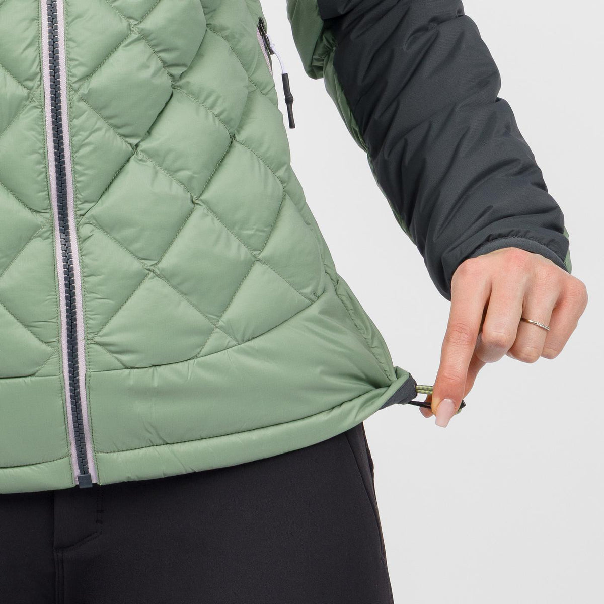 LASTEI ACTIVE PLUS W JACKET PEACOCK/NATURAL GREY | 2500581-554S 2026