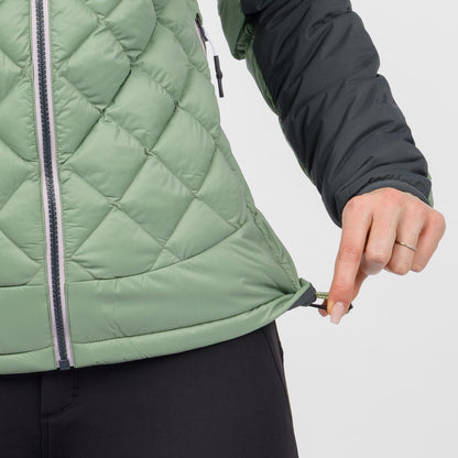 LASTEI ACTIVE PLUS W JACKET PEACOCK/NATURAL GREY | 2500581-554S 2026