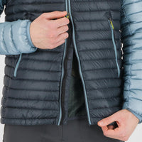 ALAGNA DOWN JACKET   WOODL.GRAY/SMOKE BLUE | 2511021-008  2025