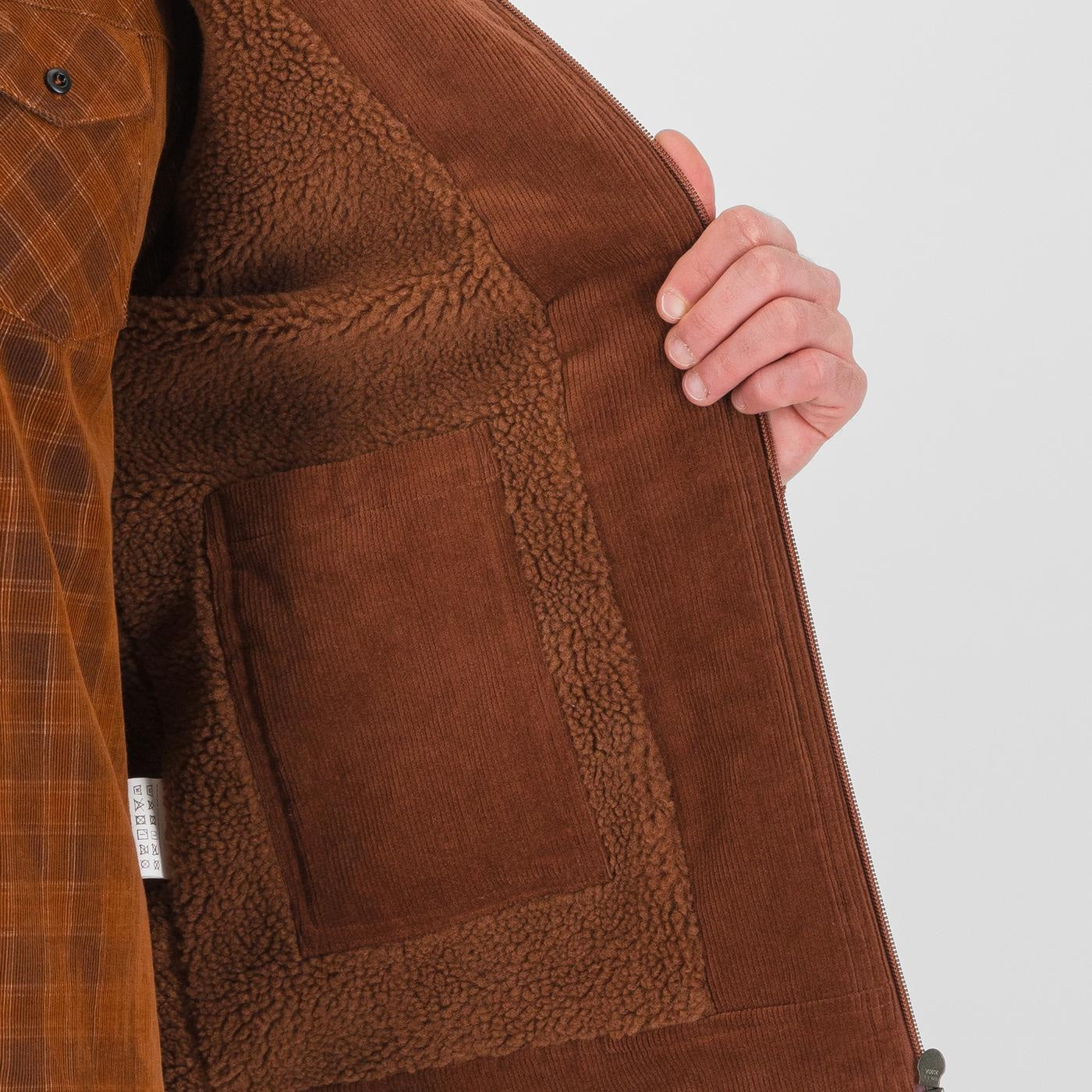 GHIRO HOODIE JACKET  MAHOGANY | 2511030-227  2026