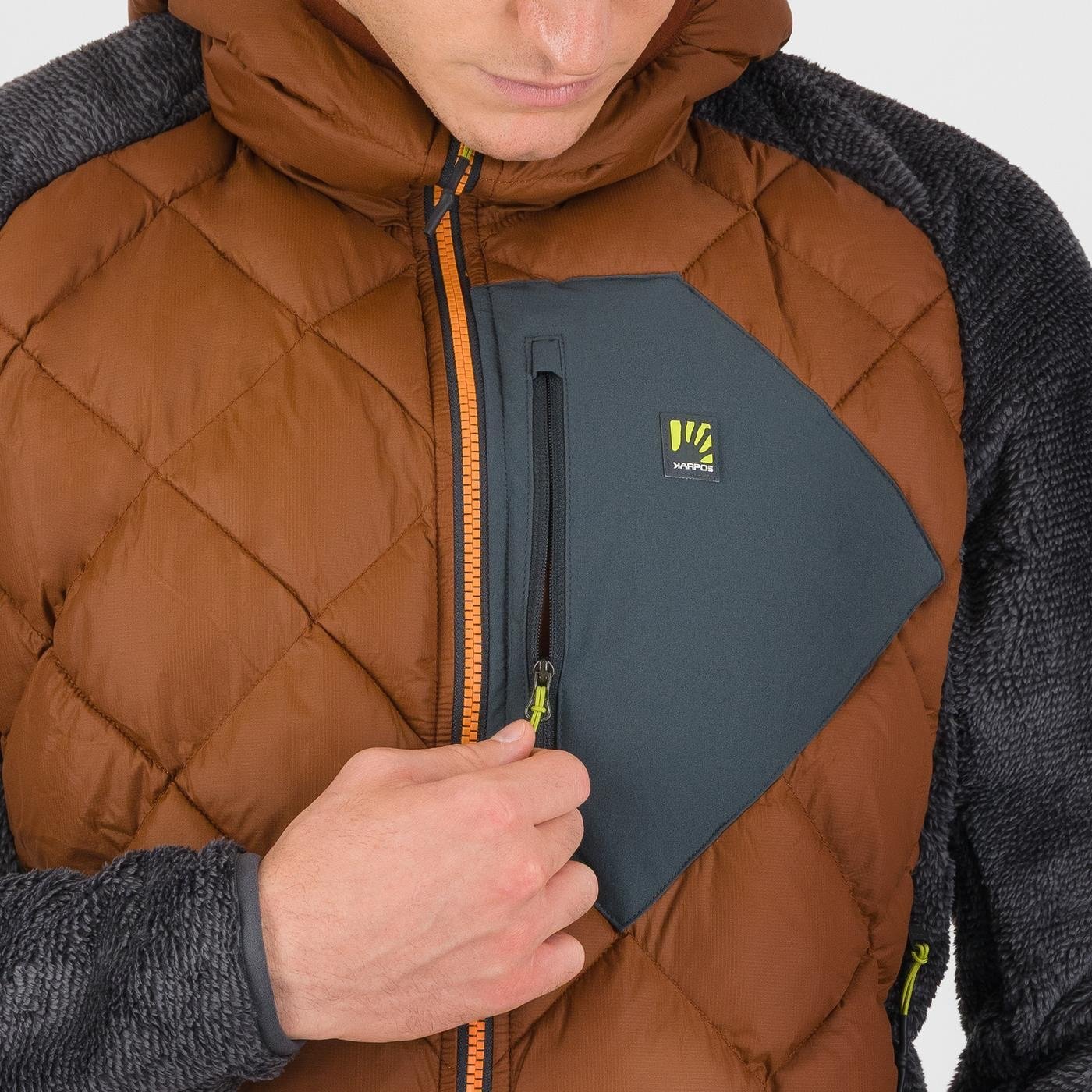 MARMAROLE UP JACKET MAHOGANY/GREY WOOD | 2511045-022 2026 