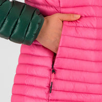 VESTE EN DUVET ALAGNA F    ROSE FANDANGO/VERT JUNGLE | 2512021-127   2026