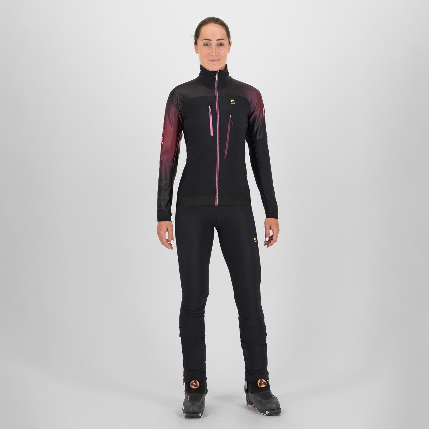 ALAGNA 2.0 W JACKET  BLACK/CRIMSON/PINK POWER | 2512041-080   2026
