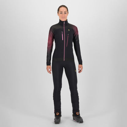 ALAGNA 2.0 W JACKET  BLACK/CRIMSON/PINK POWER | 2512041-080   2026