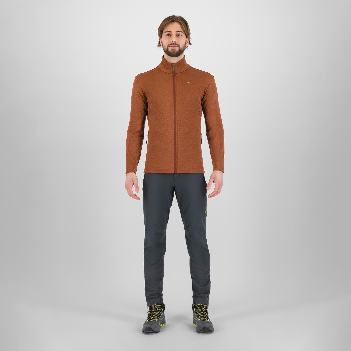 PIZZOCCO MAHOGANY FULL-ZIP FLEECE | 2531075-022 2026