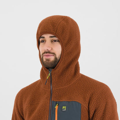 MOIAZZA RETRò DEPTHS/TARGON HOODED FLEECE | MAHOGANY/GREY WOOD | 2531077-022 2026