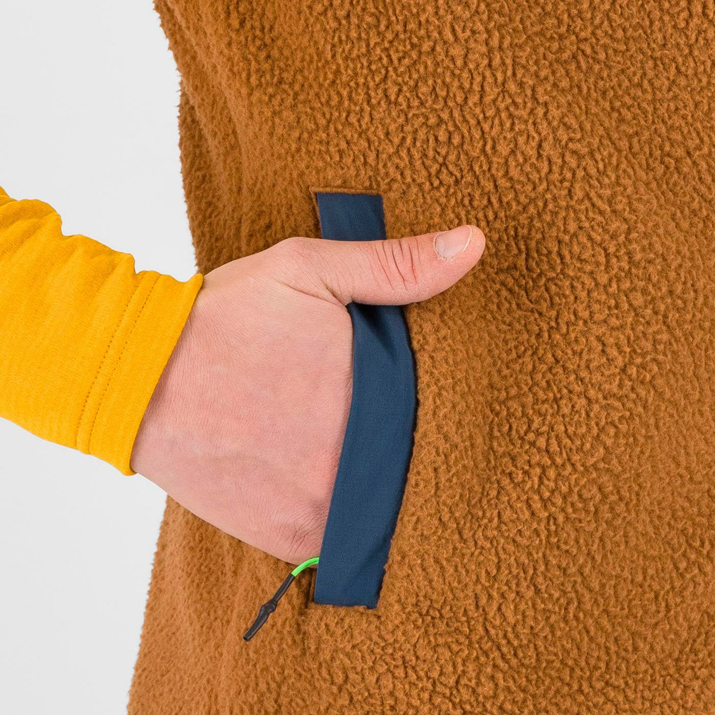 MOIAZZA RETRò FLEECE VEST NUTHATCH/MIDNIGHT | 2531078-113   2026