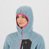 ROCCHETTA EVO HOODIE W FLEECE  FORGET/BLACK | 2532096-065    2026