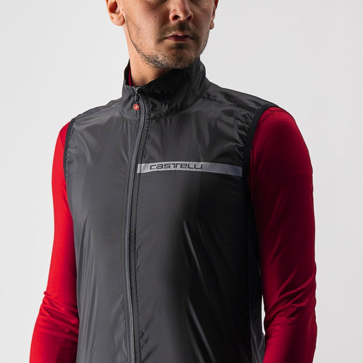 SQUADRA STRETCH VEST     Couleur : LIGHT BLACK/DARK GRAY  | 4521512-085   2026