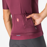 MAILLOT ESPRESSO Couleur : BORDEAUX PROFOND/LUNE ARGENTÉE  | 4524007-625  2026