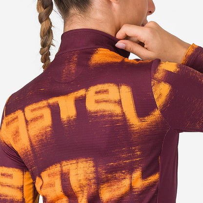 BLUR THERMAL JERSEY Color: DEEP BORDEAUX/VIVID ORANGE | 4525537-625 2026