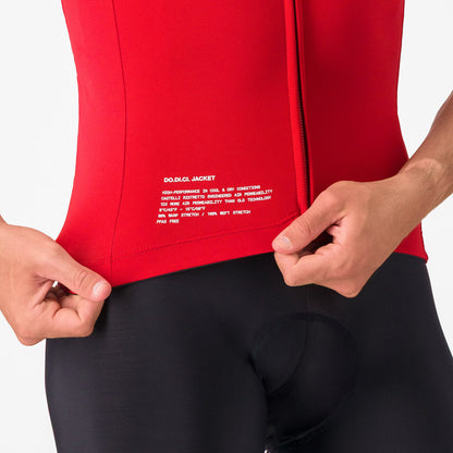 DO.DI.CI. VESTE À MANCHES COURTES   ROUGE RICHE | 4525505-645    2027