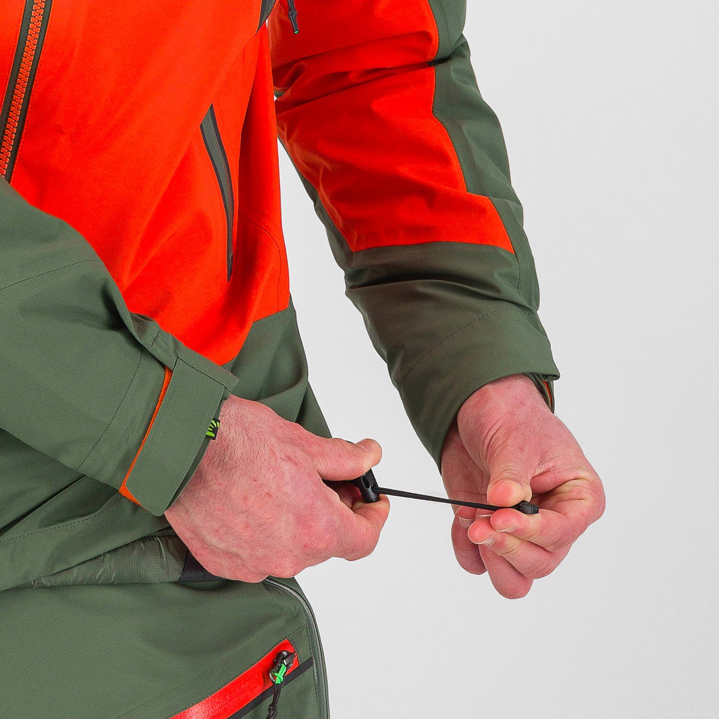 STORM EVO JACKET SPICY ORANGE/THYME | 2501035-024 2025-26