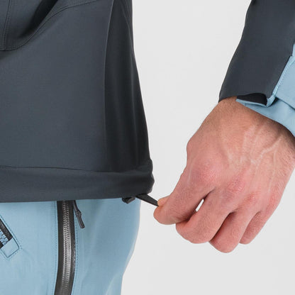 MIDI SHELL JACKET WOODL.GRAY/SMOKE BLUE | 2511019-008 2025-26