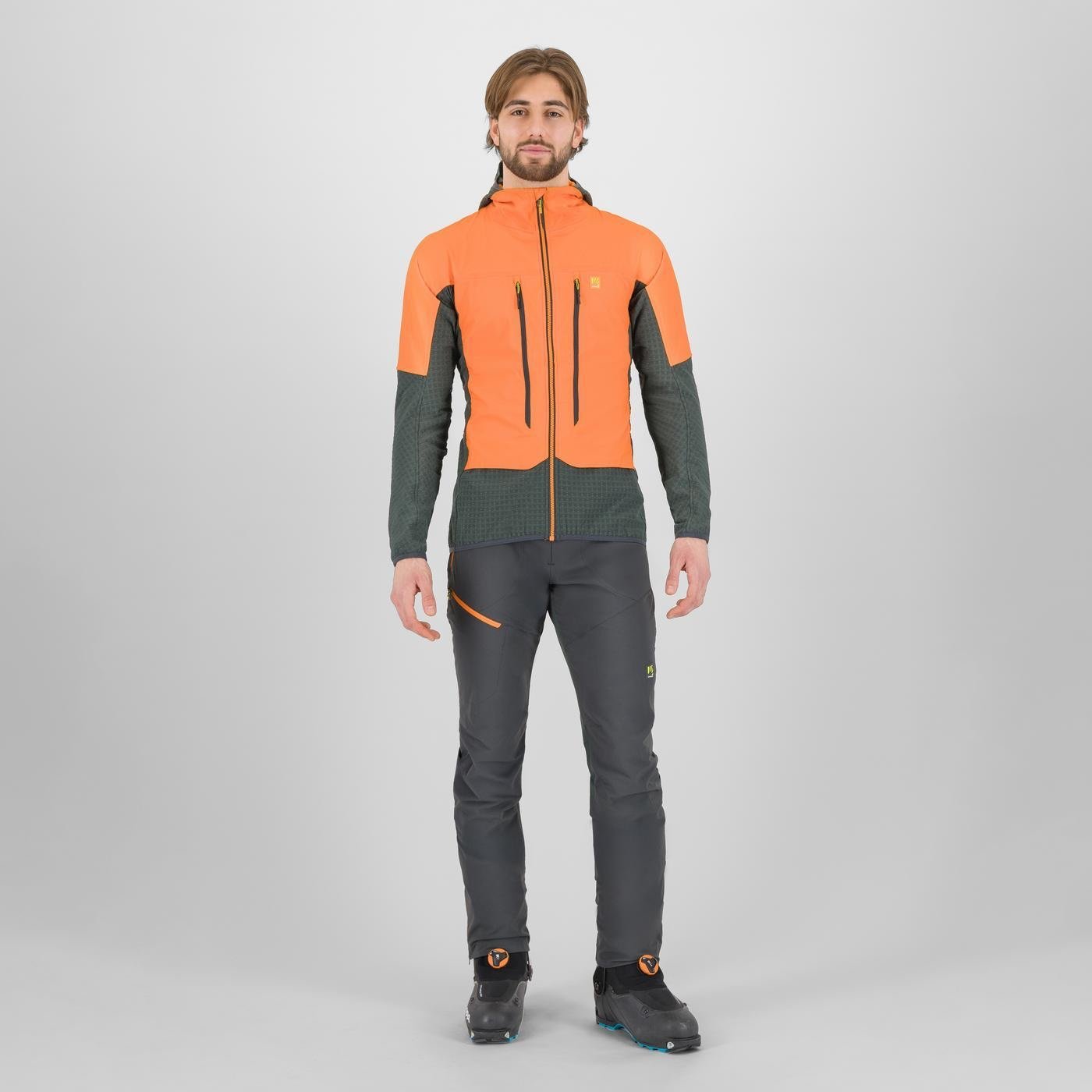 ALAGNA PLUS 2.0 JACKET VIBR.ORANGE/WOODL.GRAY | 2511040-023 2025-26