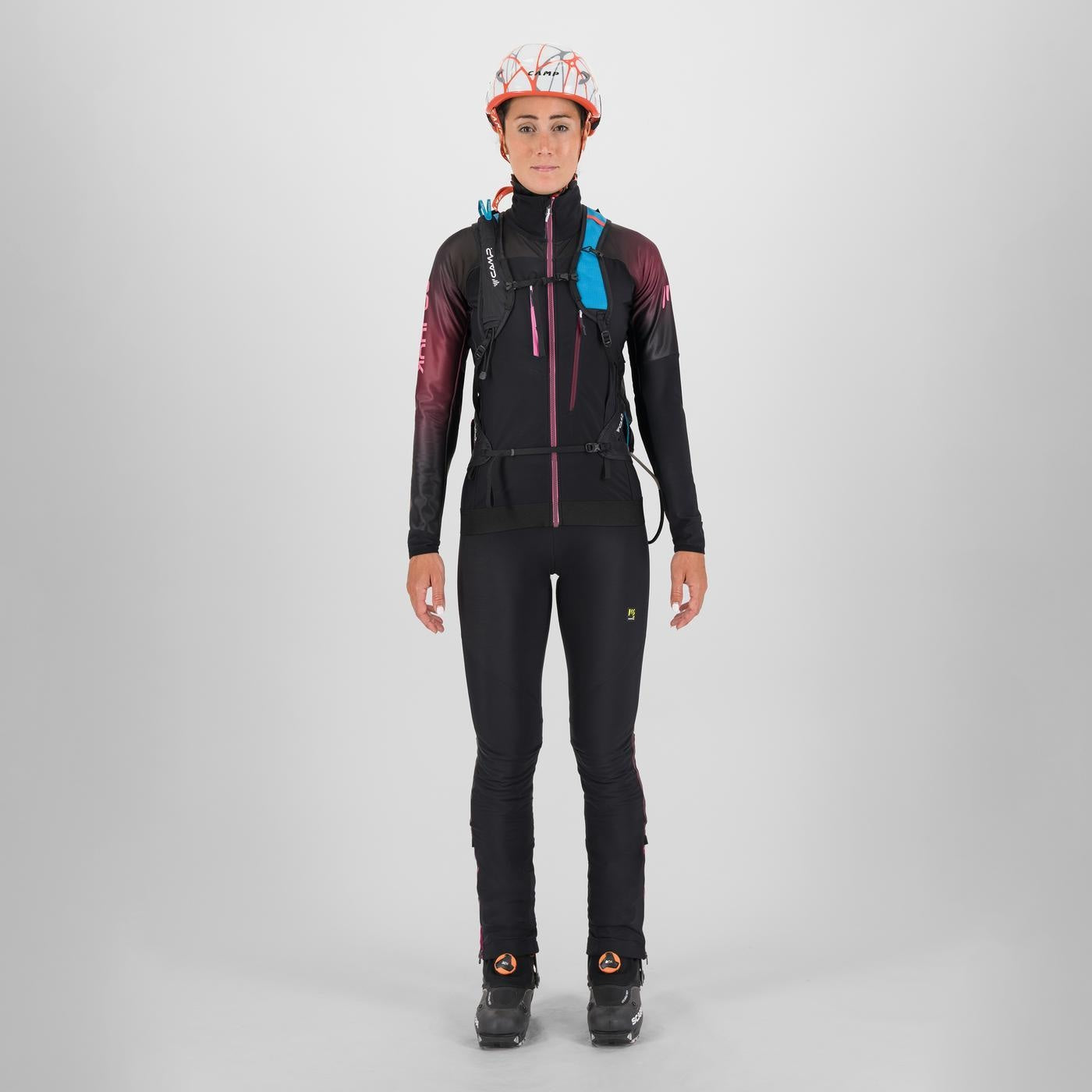 ALAGNA 2.0 W JACKET  BLACK/CRIMSON/PINK POWER | 2512041-080   2026