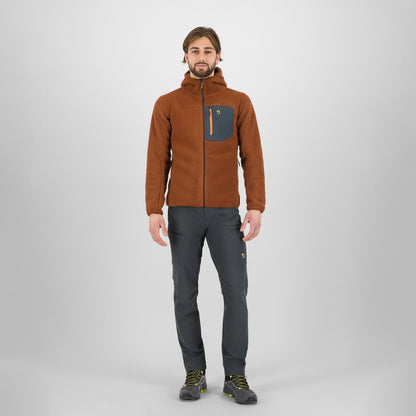 MOIAZZA RETRò DEPTHS/TARGON HOODED FLEECE | MAHOGANY/GREY WOOD | 2531077-022 2026
