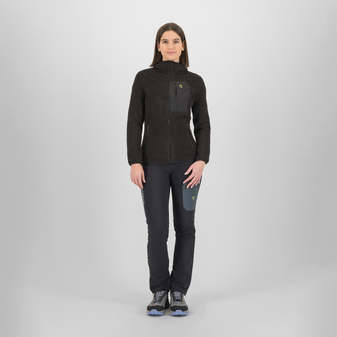 ROCCHETTA EVO HOODIE W FLEECE BLACK | 2532096-400N 2026 