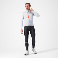 MAILLOT THERMIQUE ENTRATA   Couleur : GRIS ARGENTÉ/ORANGE BRILLANT  | 4523512-870    2026