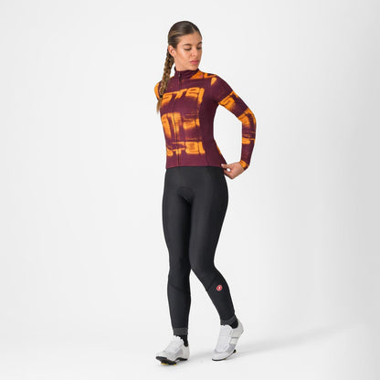 BLUR THERMAL JERSEY Color: DEEP BORDEAUX/VIVID ORANGE | 4525537-625 2026