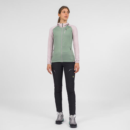 ODLE EVO W SWEAT À CAPUCHE POLAIRE À FERMETURE ÉCLAIR INTÉGRALE  HAIE/LILAS | 2532122-058   2027