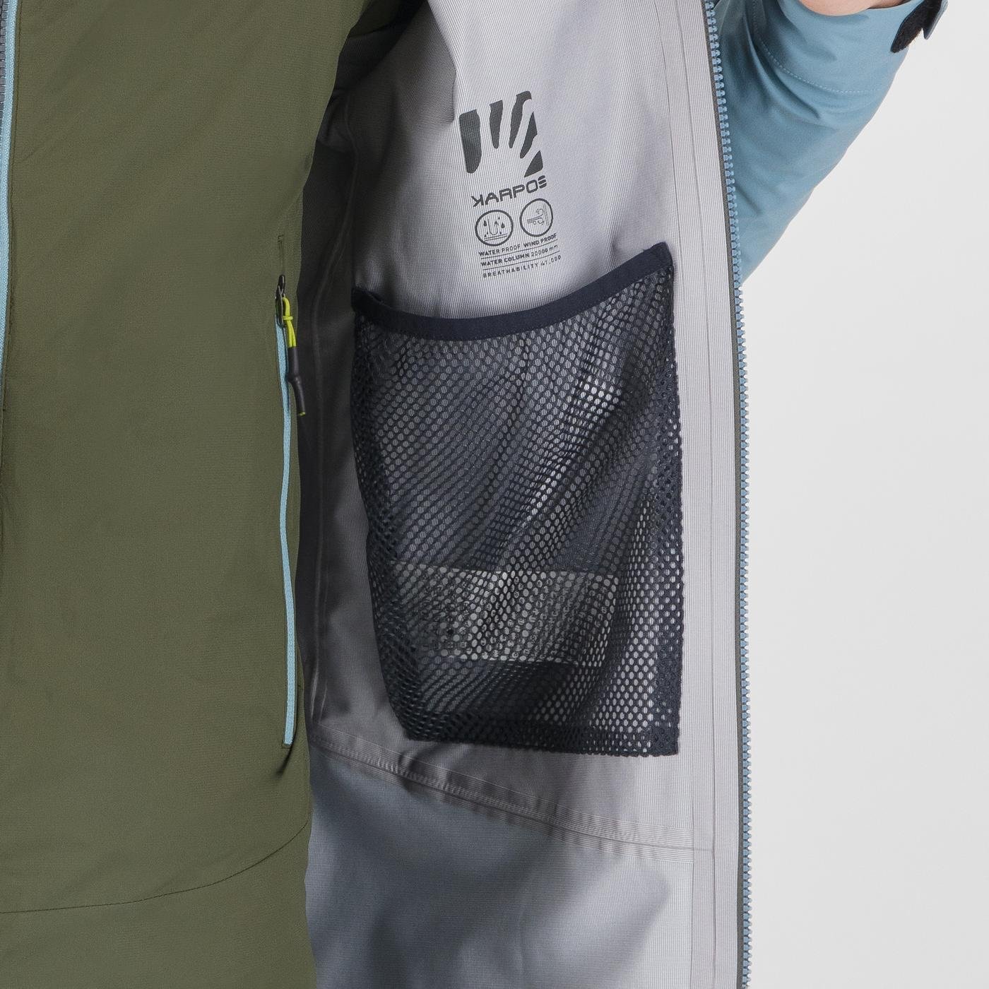 STORM EVO JACKET WOODL.GRAY/SMOKE BLUE | 2501035-007 2025-26