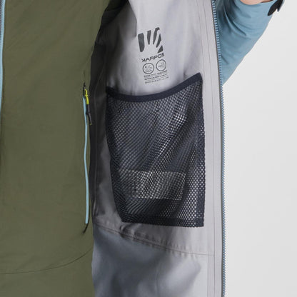 STORM EVO JACKET WOODL.GRAY/SMOKE BLUE | 2501035-007 2025-26