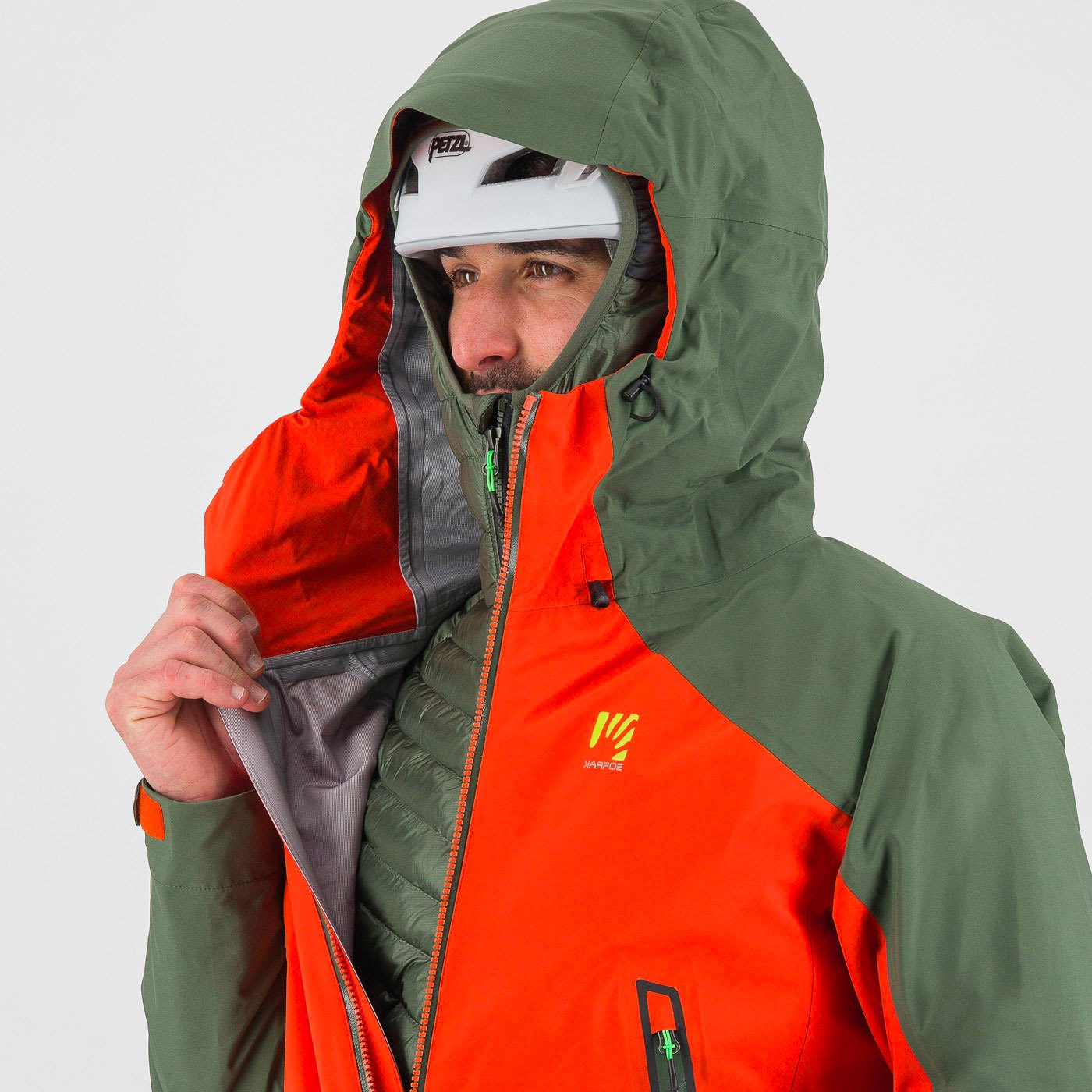 STORM EVO JACKET SPICY ORANGE/THYME | 2501035-024 2025-26