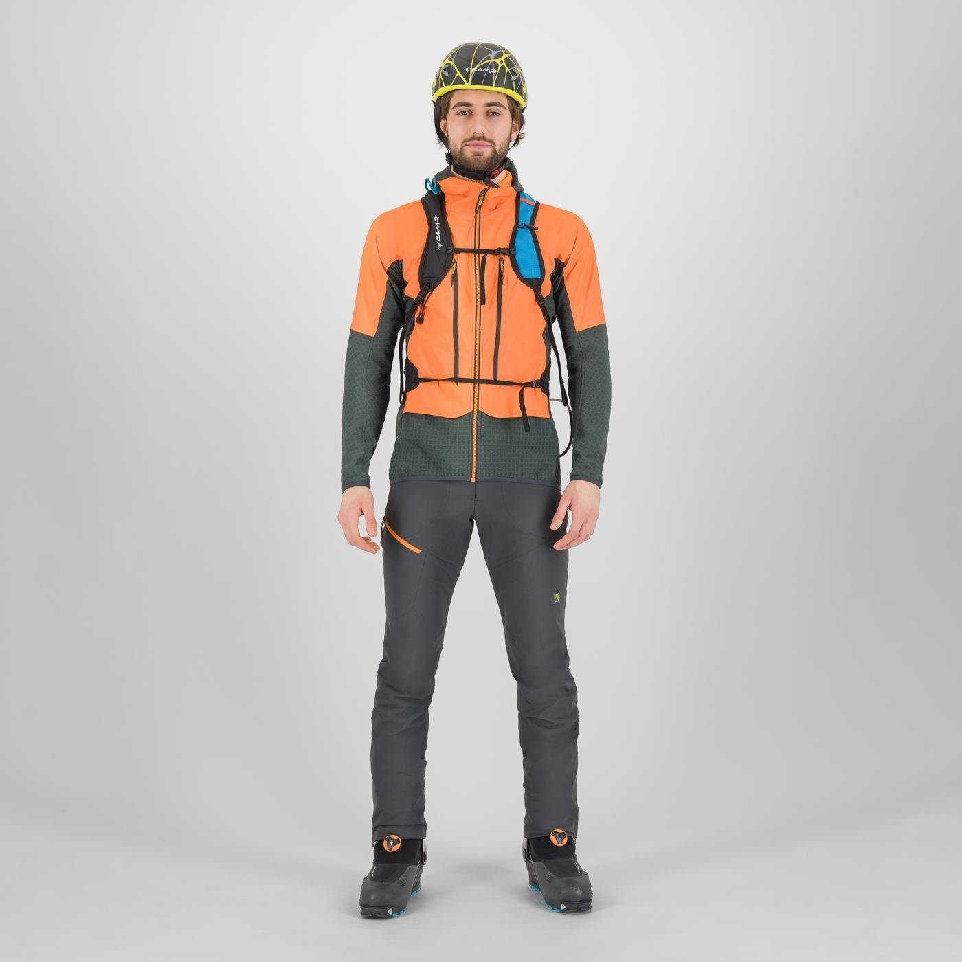 ALAGNA PLUS 2.0 JACKET VIBR.ORANGE/WOODL.GRAY | 2511040-023 2025-26