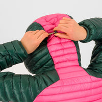 VESTE EN DUVET ALAGNA F    ROSE FANDANGO/VERT JUNGLE | 2512021-127   2026